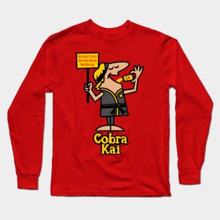 Cobra Kai Pizza Long Sleeve T-Shirt